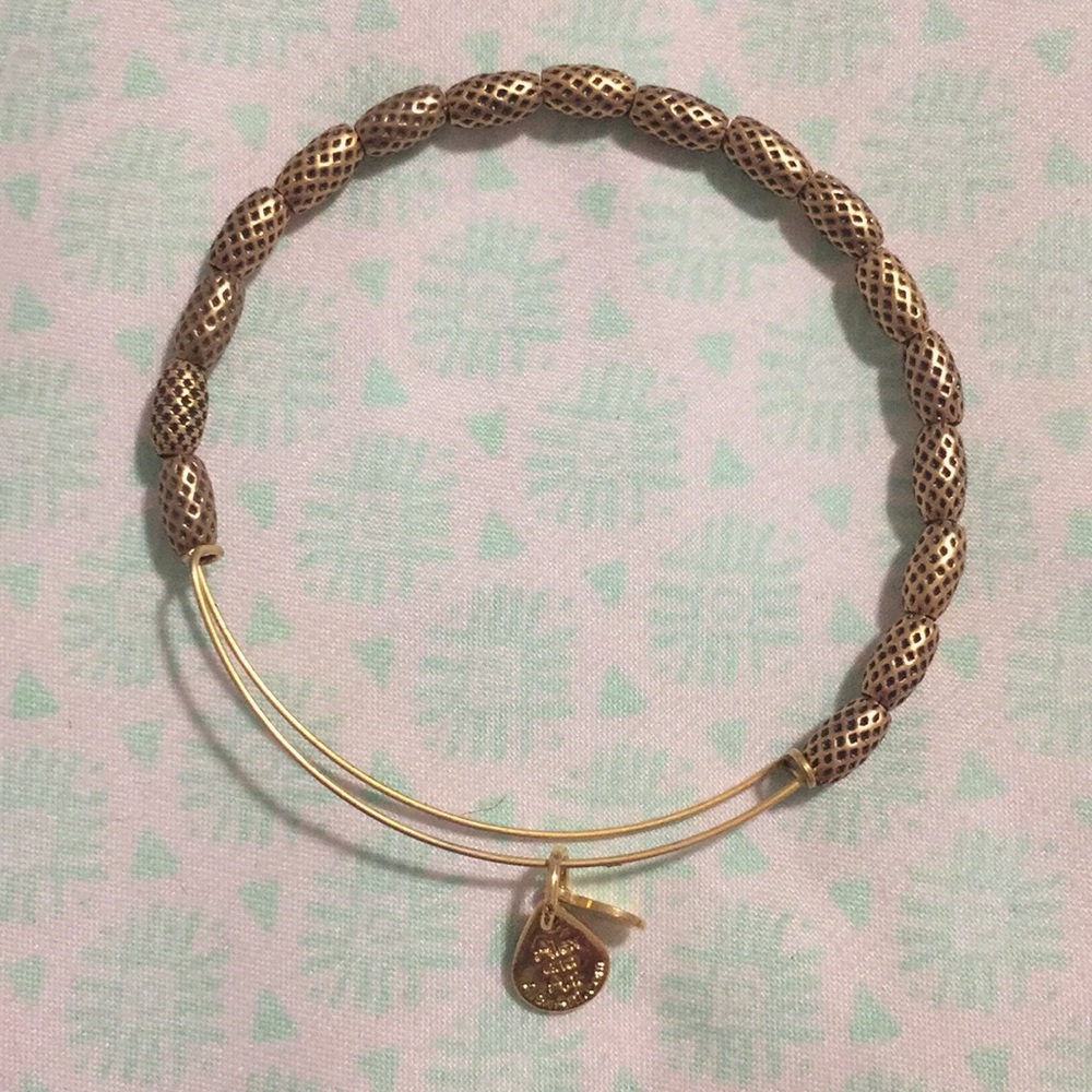 Alex and Ani beaded bangle